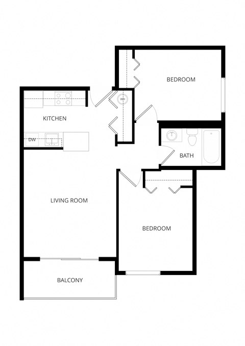 The Outlook Apartment - Floorplans